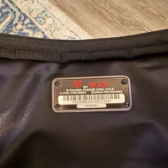 COPY - Tumi Black Rolling Duffel Travel Bag / Suitcase - Picture 13 of 13